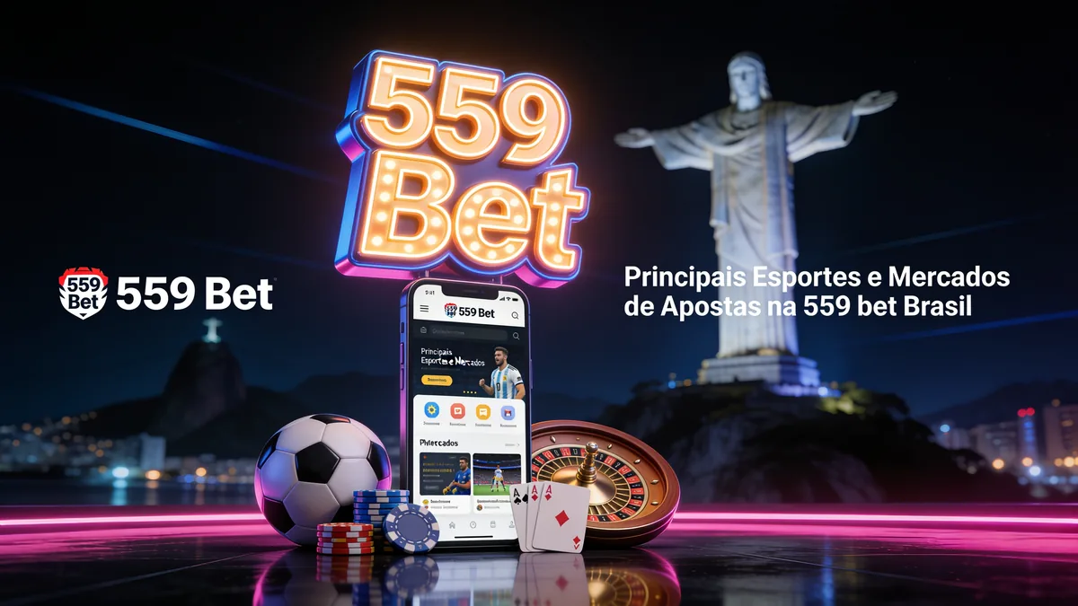 559 bet no Brasil — Principais Esportes e Mercados de Apostas na 559 bet Brasil